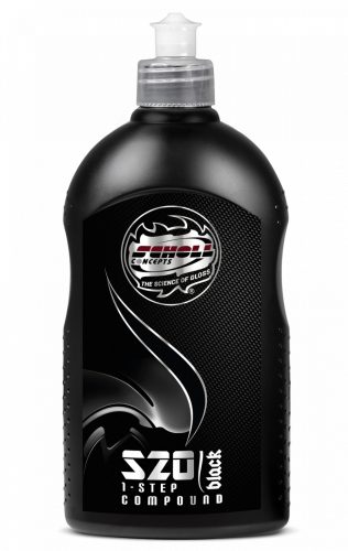 S20 BLACK Real 1-Step Polírpaszta 500 g