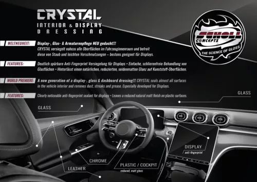 Crystal Beltér & Kijelző Ápoló 500ml 